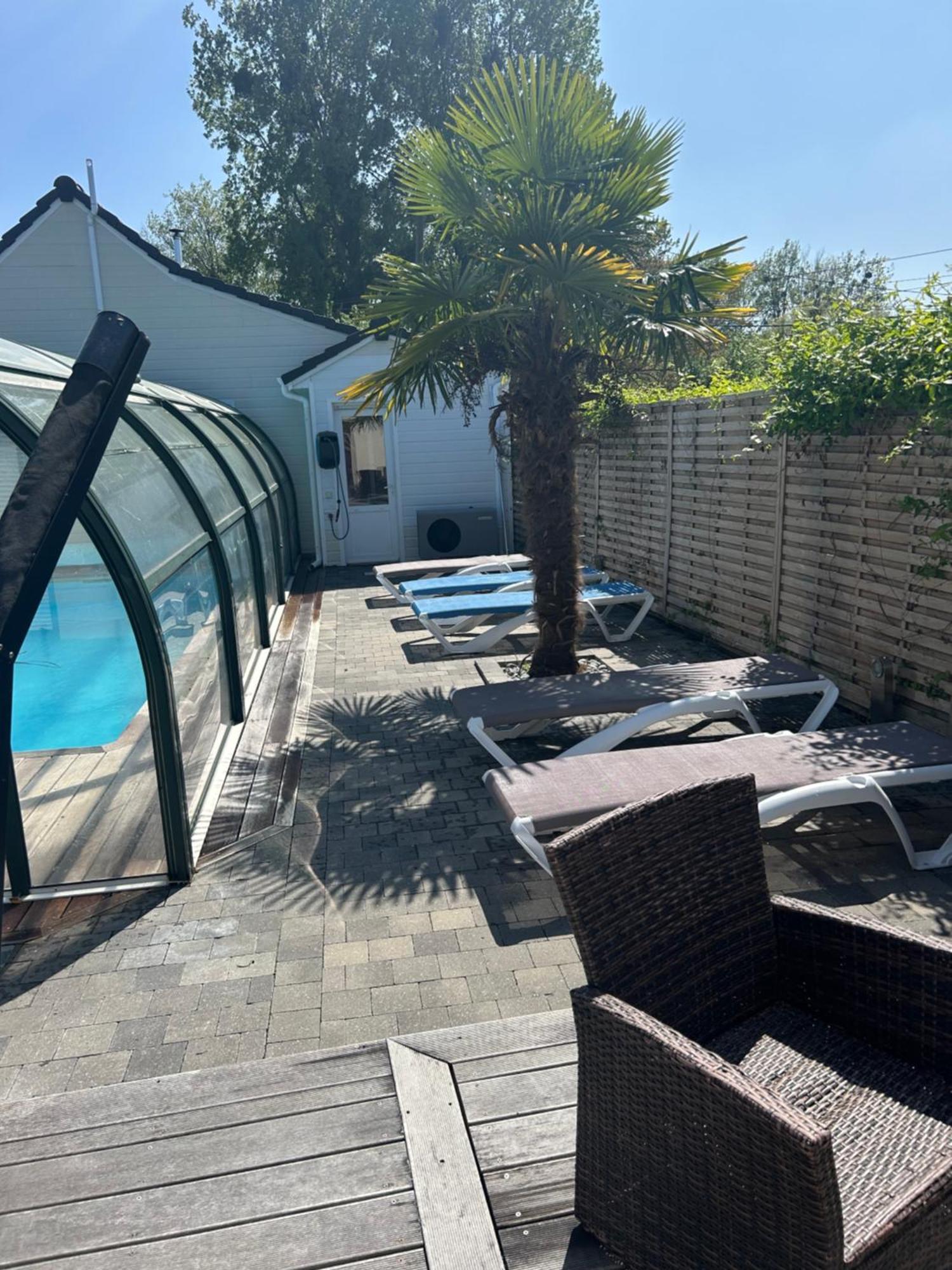 Gite Spa Sauna Piscine Aubin-Saint-Vaast 외부 사진